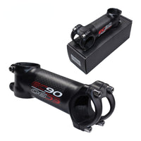 Carbon Fiber + Aluminum Alloy Bicycle Stem MTB Mountain Road Bike Handlebar Stem 6/17 Degree 70-120mm 31.8 * 28.6mm