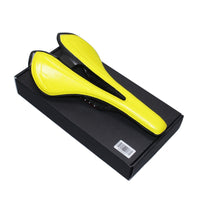 Ergonomics Leather + Carbon Fiber Bicycle Saddle Mountain Road Bike Saddle Seat Cushion Ultralight Comfortable