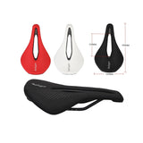 Bicycle Saddle Seat MTB Road Bike Saddles Mountain Bike Racing Saddle PU Breathable Soft Seat Cushion