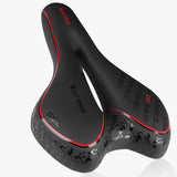 GEL Bicycle Saddle Cycling MTB Road Bike Saddle Seat Cushion Soft Sponge PU Anti-skid Shock Absorbing