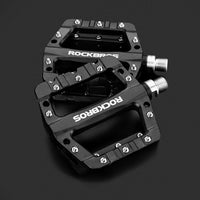 ROCKBROS Ultralight Nylon Bicycle Flat Pedals BMX MTB Road Bike Platform Pedals Seal Bearings