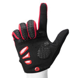 ROCKBROS GEL Full Finger Cycling Gloves Sports MTB Bike Bicycle Gloves Autumn Winter Windproof Touch Screen Shockproof