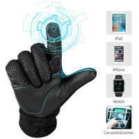 Cycling Full Finger Gloves Winter Thermal Outdoor Sports Bicycle Gloves Anti-slip Touch Screen MTB Road Bike Gloves Waterproof