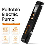 Electric Bicycle Pump 1500mAh 130 PSI Tire Tyre Inflator With Pressure Gauge Rechargeable Bike Motorcycle Ball Pump