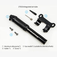 Portable Bicycle Mini Pump Ultralight Aluminum Alloy MTB Bike Air Pump Cycling Inflator For Presta Schrader Valve