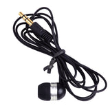 3.5mm Single Side Mono Wire Earphone In Ear Earbud Headphone Headset for Phone MP3