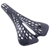 Carbon Fiber Texture Bicycle Saddle MTB Road Bike Seat Cushion Spider Hollow Saddle Comfortable Durable