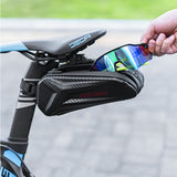 3D Hard Shell Bicycle Bike Saddle Bag Cycling Seatpost Bag RearTail Bag Waterproof Reflective