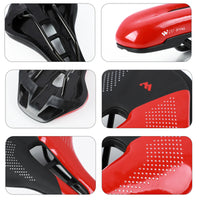 Comfortable Bicycle Saddle Mountaibn Road Bike Seat Cushion Pad Wear-resistant PU Leather Hollow