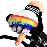 Cycling Gloves Half Finger Mens Women's Summer Bicycle Sport Gloves Breathable Nylon MTB Bike Gloves