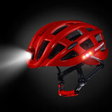 ROCKBROS Cycling Helmet w/ Headlight Bicycle Mountain Road Bike MTB Helmets Men Women 57-62cm Integrally-molded Ultralight