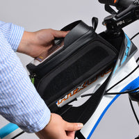 ROCKBROS Cycling Bicycle Frame Bag MTB Road Bike Front Top Tube Bag Phone Bag Holder Rainproof Touch Screen Bike Accessories