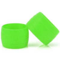 2pcs Silicone Bicycle Handlebar Tape Fixed Ring Road Bike Plugs Anti-Skip Rubber Waterproof