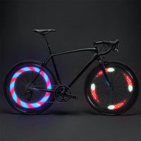 30 Lighting Model Bike Wheel Spokes Light Bicycle Motorcycle Bike Tyre Tire Wheel LED Light Safety Warning Flash Lamp