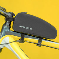 ROCKBROS Bicycle Frame Bag Waterproof Cycling MTB Road Bike Front Top Tube Bag Large Capacity Pannier Bike Accessories