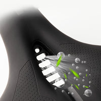 Bicycle Saddle PVC Waterproof Steel Hollow Comfortable Mountain Road Bike Seat Sports Soft Cycling Saddle Men Women