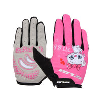 Full Finger Children Cycling Gloves Mountain Bike Bicycle BMX MTB Outdoor Sports Roller Skating Gloves Kids Boys Girls