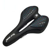 GEL Bicycle Saddle MTB Mountain Road Bike Seat Cushion PU Leather Comfortable Shockproof