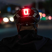 Bicycle Tail Light Helmet Lamp Seat Post Warning Light Multifunctional USB Chargable Cycling Bike Rear Light Safety Night Ultralight Bike Accessories