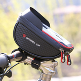 Waterproof Bicycle Handlebar Bag MTB Road Bike Front Frame Bag Touch Screen Phone Holder Top Tube Bag Pouch