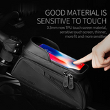 Cycling Bicycle Front Frame Bag MTB Road Bike Top Tube Bag 6.5 inch Phone Bag Case Touch Screen Waterproof