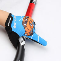 Full Finger Children Cycling Gloves Mountain Bike Bicycle BMX MTB Outdoor Sports Roller Skating Gloves Kids Boys Girls