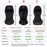 Winter Thermal Cycling Bicycle Caps Outdoor Sports Skiing Warm Fleece Mask Bandanas MTB Road Bike Face Covering