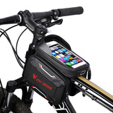 Bicycle Bags Front Frame Bags MTB Road Bike Bag Cycling Accessories Waterproof Screen Touch Top Tube Phone Bag