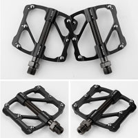 3 Bearing CNC Aluminum Alloy Bicycle Pedals BMX MTB Mountain Bike Road Bike Pedals 9/16 Inch Universal Flat Platform