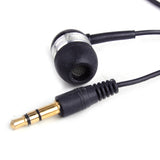 3.5mm Single Side Mono Wire Earphone In Ear Earbud Headphone Headset for Phone MP3