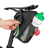 ROCKBROS Rainproof Bike Bicycle Rear Bag With Water Bottle Pocket Bicycle Tail Seat Saddle Bag Pouch