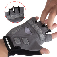 Half Finger Cycling Gloves Outdoor Sports Gloves Bicycle Bike Glove Breathable Anti-slip Anti-sweat Anti-shock Men Women