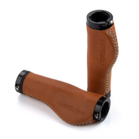 Cycling Bicycle Grips MTB Handlebar Grips Mountain Bike Cowhide Grips Anti-skid Shock-absorbing