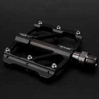 3 Bearing CNC Aluminum Alloy Bicycle Pedals BMX MTB Mountain Bike Road Bike Pedals 9/16 Inch Universal Flat Platform