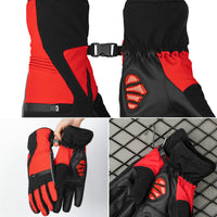 Cycling Gloves Outdoor Sports Gloves Waterproof Winter Warm Thermal Thicken Long Finger MTB Bike Bicycle Gloves Men Women