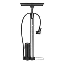 160PSI Bike Floor Pump w/ Gauge MTB Road Bicycle Pump Air Tyre Tire Inflator Presta Schrader Valve High Pressure Cycling Accessories