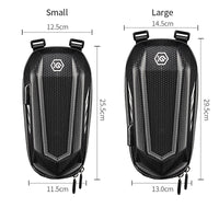 Universal Scooter Front Frame Bag Electric Scooter Folding Bike Handlebar Hanging Bag Waterproof Hard Shell