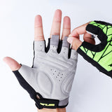 Half Finger Cycling Gloves Outdoor Sports Gloves Bicycle Bike Glove Breathable Anti-slip Anti-sweat Anti-shock Men Women