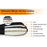 Silicone Gel Bike Saddle Cover Comfort Soft MTB Road Bike Cushion Seat Cover With Rain Cover Anti-slip Shockproof