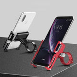 Aluminum Alloy Motorcycle Bicycle Bike Phone GPS Holder Cell Mobil Phone Computer Bracket Stand Mount Support Universal