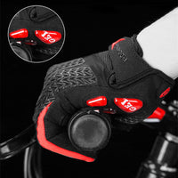 ROCKBROS GEL Full Finger Cycling Gloves Sports MTB Bike Bicycle Gloves Autumn Winter Windproof Touch Screen Shockproof