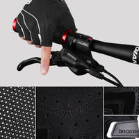 ROCKBROS Cycling Gloves Half Finger Bike Bicycle Sports Gloves Shockproof Breathable Men Women Cycling Equipment