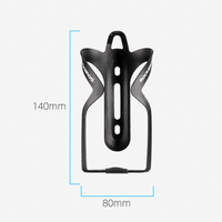 ROCKBROS Aluminum Alloy Bicycle Water Bottle Cage MTB Road Bike Drinking Bottle Cup Holder Bracket Mount Rack One Piece Ultralight