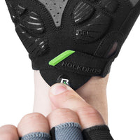 ROCKBROS Half Finger Cycling Gloves MTB Bicycle Sports Gloves Gel Pad Anti-Shock Breathable Men