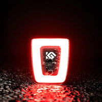 Bicycle Tail Light Helmet Lamp Seat Post Warning Light Multifunctional USB Chargable Cycling Bike Rear Light Safety Night Ultralight Bike Accessories