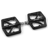 3 Sealed Bearings Bicycle Pedals Nylon Mountain Bike Pedals Road Bike BMX MTB Pedals 9/16" Platform Flat Pedals Ultralight Non-Slip