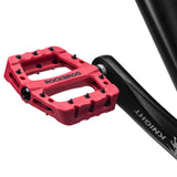 ROCKBROS Ultralight Nylon Bicycle Flat Pedals BMX MTB Road Bike Platform Pedals Seal Bearings