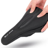 Silicone Gel Bike Saddle Cover Comfort Soft MTB Road Bike Cushion Seat Cover With Rain Cover Anti-slip Shockproof