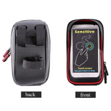 Waterproof Bicycle Handlebar Bag MTB Road Bike Front Frame Bag Touch Screen Phone Holder Top Tube Bag Pouch