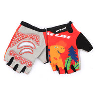 Half Finger Children Cycling Gloves Outdoor Sports  Bicycle Bike Gloves Kids Boys Girls